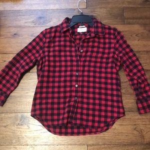 Ralph Lauren Flannel Crop
